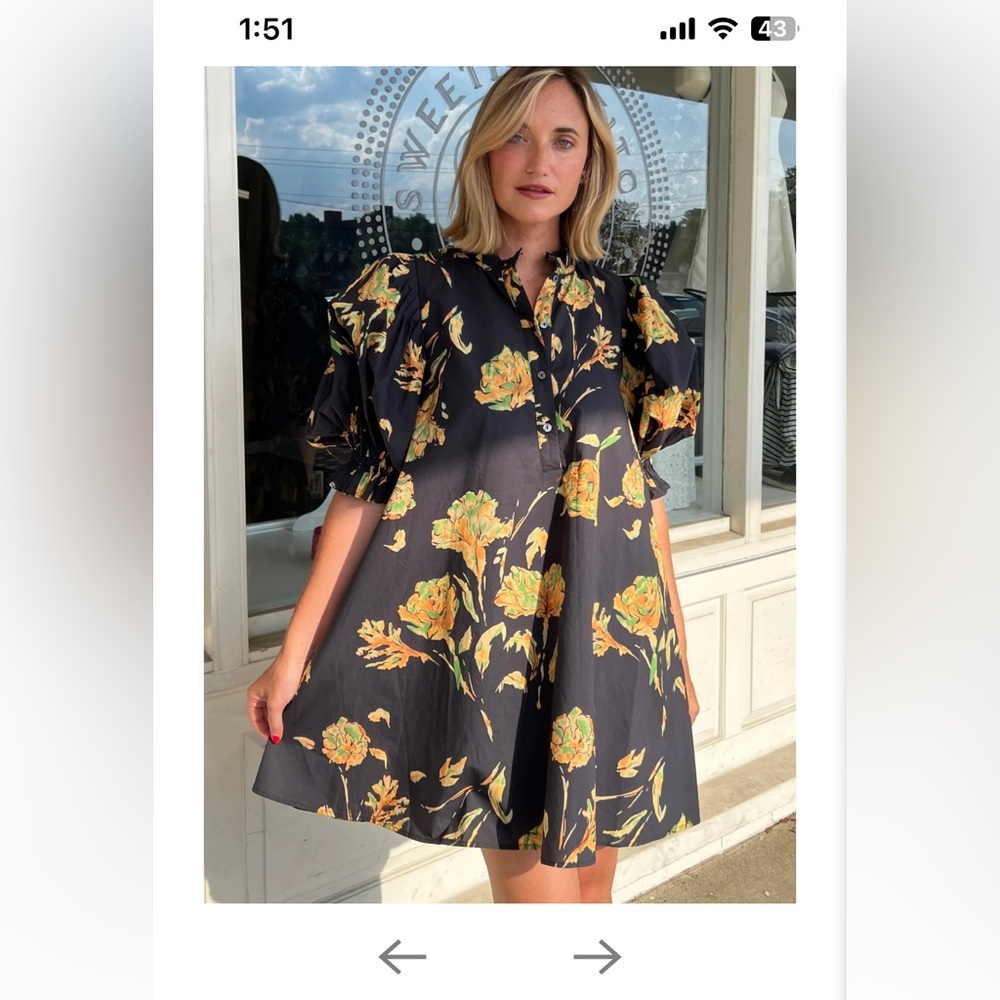 Floral Mini Dress